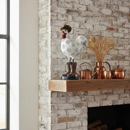 LIFFY Rooster Garden Statue Outdoor,Indoor Resin Home Decor Figurines Decorations,Farm Animals Statue Yard Decorative Ornaments Outside,for Balcony,Patio,Lawn