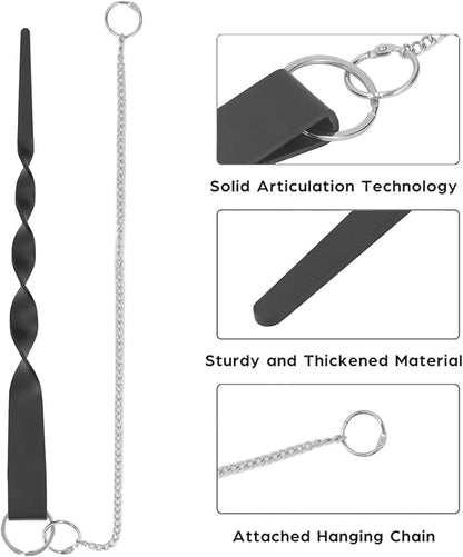 HERCHR Rain Chains Direct,Rain Chain Anchor for Copper Gutter Chains,Stainless Steel Rain Chain Ground Anchor/Stake for Garden Gutter