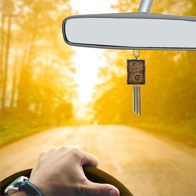 Jacob's Musical Car Charm, Just Breathe, Mini Wind Chime