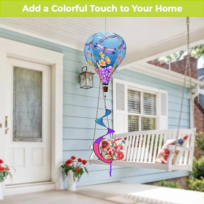 Briarwood Lane Dragonflies Hot Air Balloon Spinner