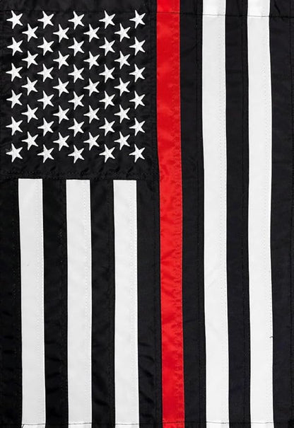 Briarwood Lane Thin Red Line Embroidered House Flag