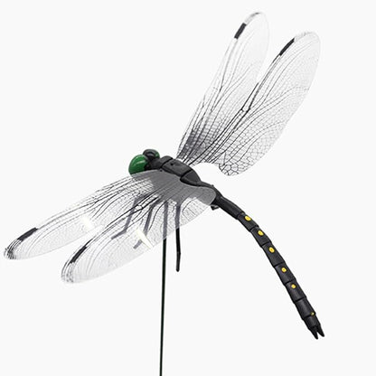 2026 New 40 Pcs Dragon Fly Clips for Bugs Repellent, 3D Artificial Dragonfly Hat Clip, Dragonfly Garden Decor (10PCS)