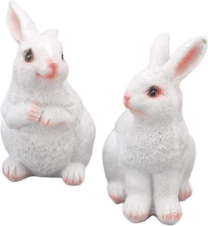 Garden Statues, oor Animal, Synthetic Craft Sculp with Like, Weather den r for Home Patio Lawn Yard