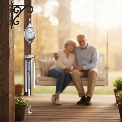 Celebration of Life Memorial Wind Chime/Sympathy Wind Chimes in Loving Memory of Loved One - Ideal Sympathy Gift with Cardinal/Bereavement Gift/Condolence Token That Lasts Longer Than Flowers