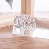 LONGSHENG - SINCE 2001 - 10pcs Silver Tree of Life Hanging Suncatcher DIY Metal Parts Hand-Crafts Pendant Ornament Drop