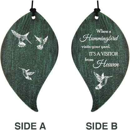 ASTARIN Memorial Custom Wind Chimes for Loss of Loved One, Wind Chimes for Patio Yard Decor, 24'' (Condolences-1)