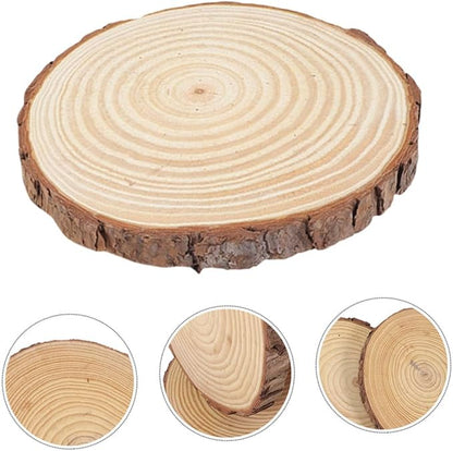 CANIGHT Garden Decorative Wood Paver for Outdoor Pathways and Landscaping and Portable Wooden Garden Decor
