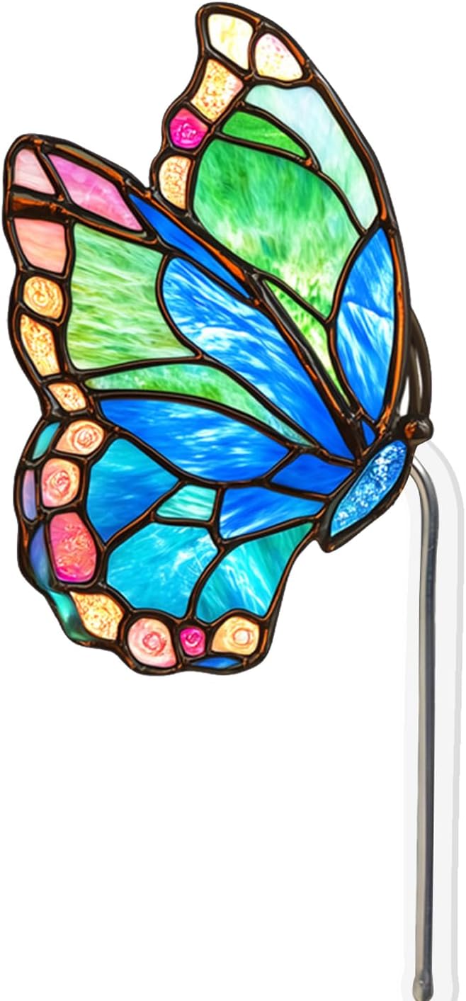 Butterfly Gifts for Women, Hanging Plant Planter Indoor Outdoor, Mothers Day Birthday Gifts for Mom Grandma from Daughter Son, Butterfly Lover Garden Decor Plant Pot(13)