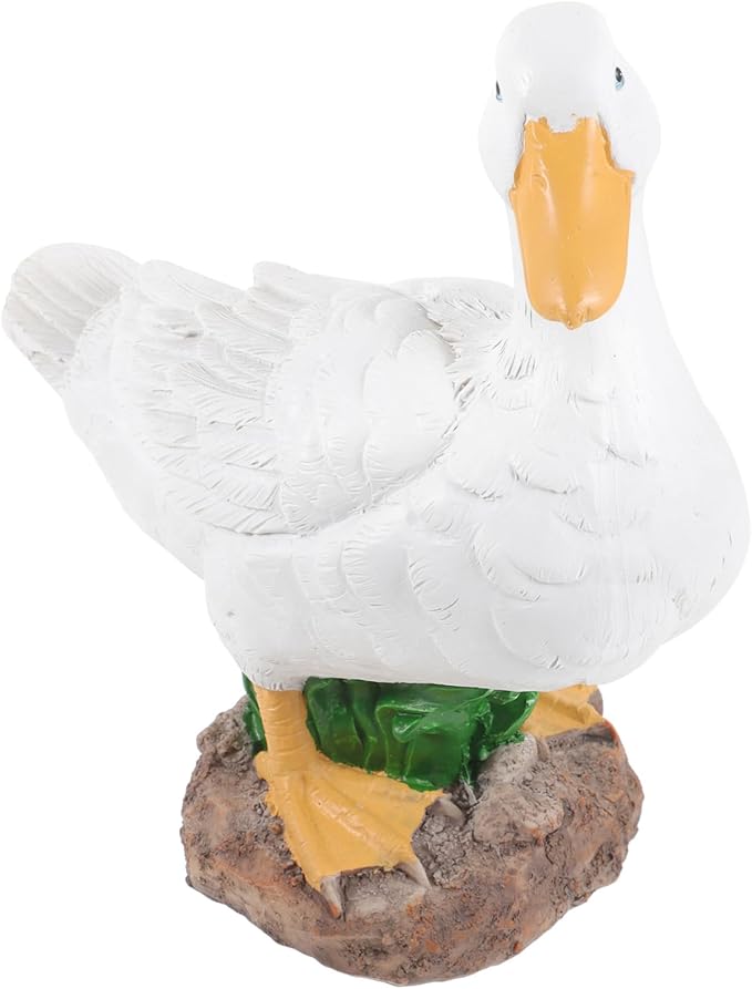 Resin Ornament Floating Statue Garden Decor Outdoor Realistic Faux Sculpture
