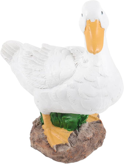Resin Ornament Floating Statue Garden Decor Outdoor Realistic Faux Sculpture