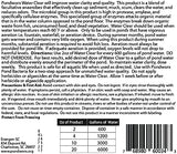 Pond Worx Water Clear - Concentrated Formulation Improves Water Clarity and Quality, Helps Clear Cloudy Water, Safe for Fish, Pets, and Plants - 1 Quart (32ounces)