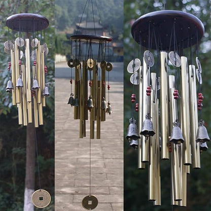 1Pcs Bronze Wind Chimes Outdoor Living Yard Garden Decor Wind Chimes