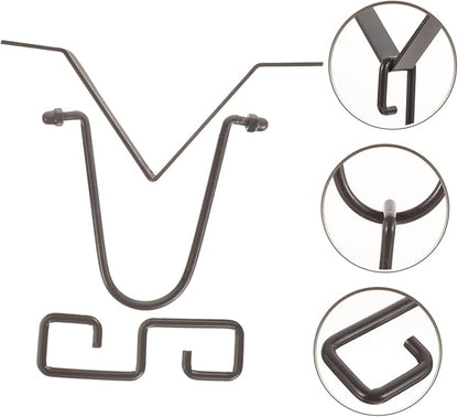 Rain Chain Hooks for Gutters 1 Set of Metal Rain Chain Gutter Clips Adapter for Easy Install