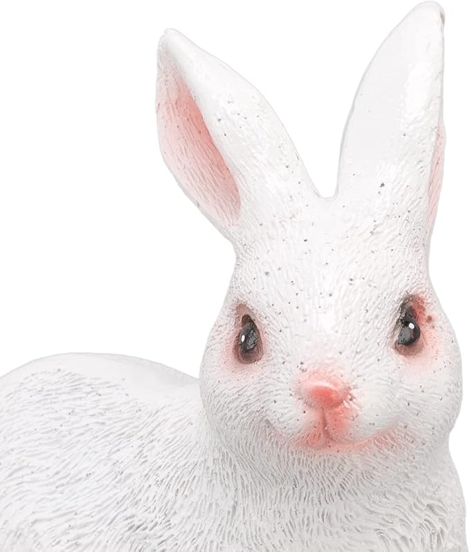 Garden Statues, oor Animal, Synthetic Craft Sculp with Like, Weather den r for Home Patio Lawn Yard