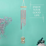 Large Aluminium Wind Chimes 20.5" Inches Cartoon Animal Patterns Wind Chimes for Outside Memorial Wind Chimes Sympathy Wind Chime for Outdoor Garden Patio Decoration