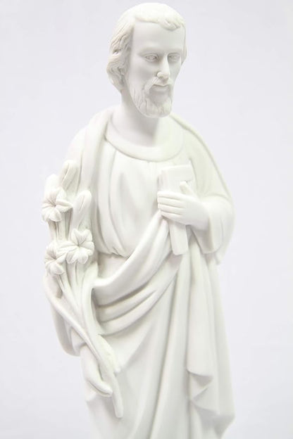 Vittoria Collection 16 Inch Saint St. Joseph The Worker Statue Sculpture Figurine Made in Italy Indoor Outdoor Garden