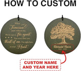 Astarin Personalized Memorial Wind Chimes Gift for Loss of a Loved One,Customized Sympathy Wind Chimes,Bereavement/Memorial Gifts in Memory of Loved One Loss for Outside(Produced in USA)