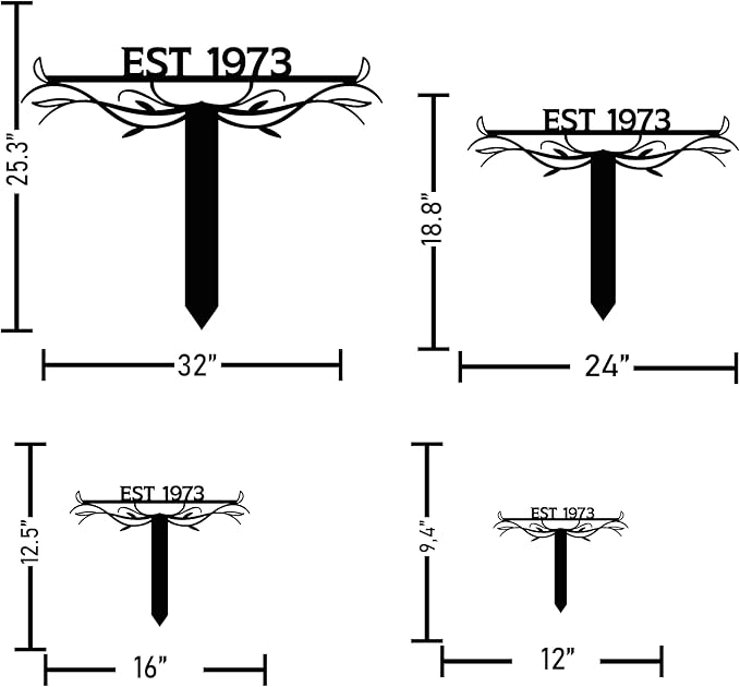 Custom Metal Text Garden Stake, Personalized Garden Sign, Garden Marker, Outdoor Sign, Steel Yard Art, Lawn Garden Art, Garden Sign on Stakes, Personalized Garden Signs for Outside, Housewarming Gift