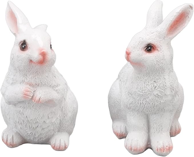 Garden Statues, oor Animal, Synthetic Craft Sculp with Like, Weather den r for Home Patio Lawn Yard