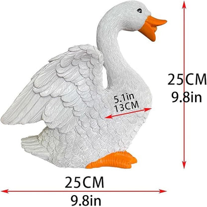 Spitters for Small Ponds with Water Pump, Animal Pond Spitters, Outdoor Water Feature Statue with Hose,Fish Tank Automatic Circulation