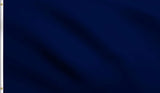 DMSE Solid Navy Blue Flag, 3x5 Flag, UV Resistant, Fade Resistant Material with Metal Grommets (3ft x 5ft), (Nylon), (Navy Blue)