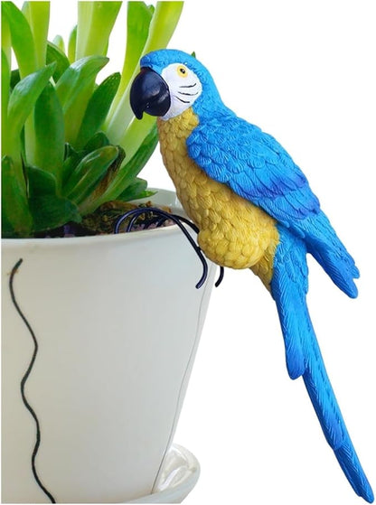 Garden Decor Resin Bird Statues Garden Decorative Sculptures Outdoor Decor Outdoor Decor(F)