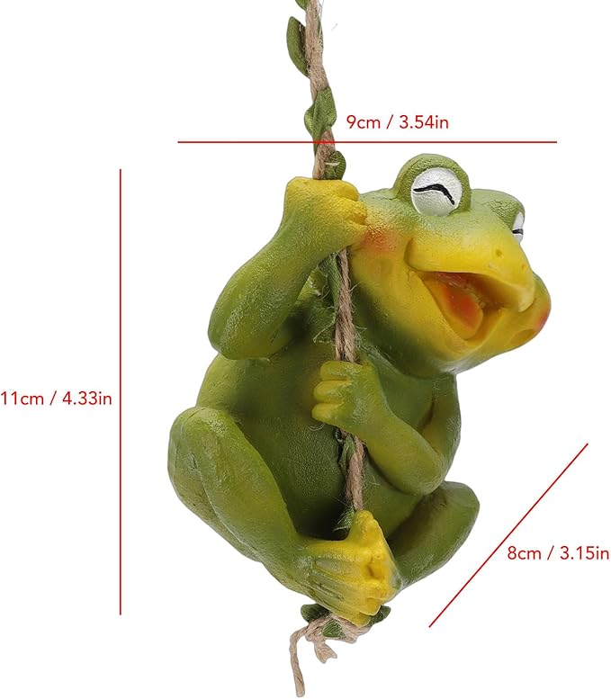 Diydeg Garden Statue, Outdoor Decor with Lifelike Details, for Garden Yard Patio Indoor Decor, Vivid Figurine for Porch Home Outdoor Decoration