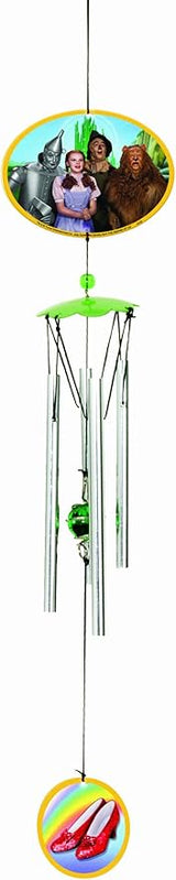 Spoontiques Wizard of Oz Group Wind Chime, Multicolored - Outdoor Garden Décor - Decorative Chimes for Yard, Garden, Backyard and Patio Decoration