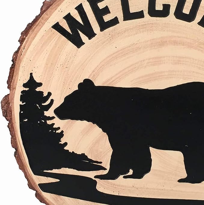 Spoontiques - Garden Décor - Bear Stepping Stone - Decorative Stone for Garden