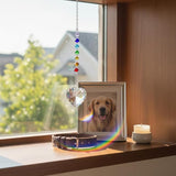 Pet Memorial Gifts for Loss of Dog: Cat Crystal Suncatcher: A Dog & Cat Sympathy Gift for Grieving Friends, Pet Loss Bereavement Keepsake, and Rainbow Bridge Remembrance Ornament