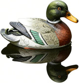Outdoor Duck Statues: Resin Decor-Realistic Floating Mallard Ducks, Waterproof for Pond, Garden, Patio Ornaments, Ideal for Pool Backyard Lawn Decoration and Cake Toppers.