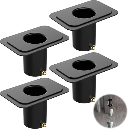 4 Pack Rain Chain Adapter for Gutter Rain Chain for Outside Metal Rain Chain Adapter with Bolt Rain Chain Gutter for Outside Gutter Downspout