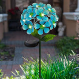 Touch Of ECO Solar LED Metal Flower Stake Light - Perfect for Your Garden, Patio, Walkway, or Outdoor Living Area - Includes 1 Flower Light