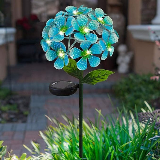 Touch Of ECO Solar LED Metal Flower Stake Light - Perfect for Your Garden, Patio, Walkway, or Outdoor Living Area - Includes 1 Flower Light
