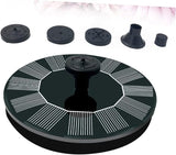 FAVOMOTO Solar Floating Fountain Solar Powered Mini Water Fountain for Garden and Bird Bath Automatic Operation Cute Design Efficient Water Circulation Durable Material