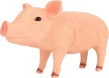 Cute Lifelike Statue, Durably Weatherproof resins, Ideal Decor for Garden Patio Backyard, Hand Painted Face, Standing