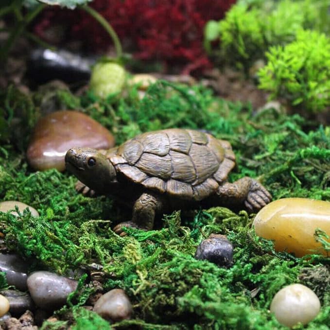 TEAMWILL 2X Turtle Outdoor Statue Tortoise Garden Figurine Home Decor Sculpture Ornament