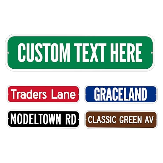 SmartSign Customize Your Own Green Street Sign | 6" x 24" 3M EG Reflective Aluminum
