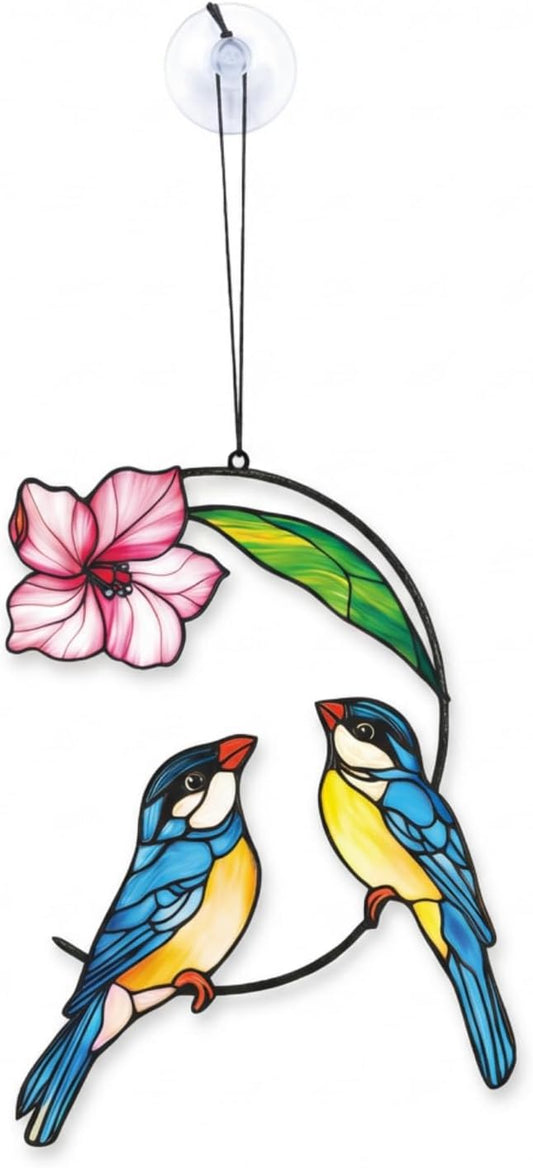 Hummingbird Gifts for Women, Hummingbird Sun Catcher for Window Hanging, Mothers Day for Mom Grandma Bird Lovers, Spring Suncatcher Garden Decor for Indoor Outdoor Windows(8)