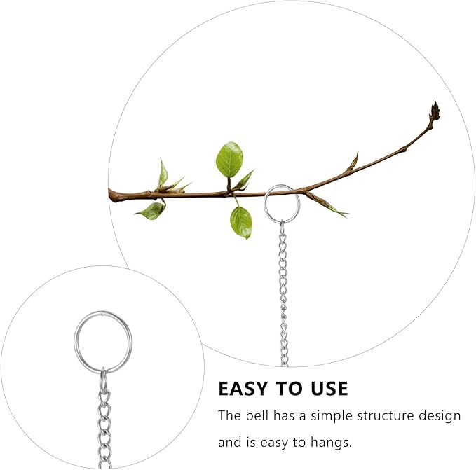 YARNOW Wind Chime Meditation Bells Chimes Maple Leaf Wind Tubes Metal Wind Bell Chimes Leaf Garden Chimes Bell Wind Fortune Hanging Bell Outdoor Chime Japanese-Style Iron Windmill Baby