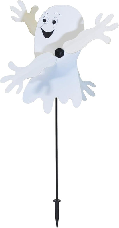 In the Breeze 2561 Ghost Baby Whirligig Spinner-Halloween Garden Decoration