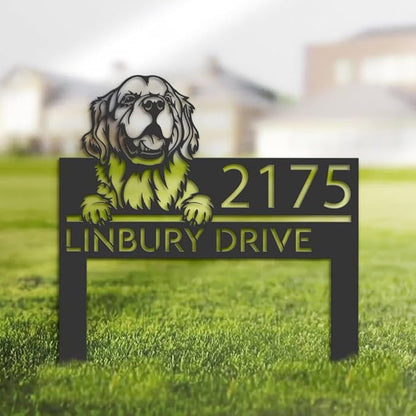 Dog Garden Miniatures,Golden Retreiver Dog Memorial Garden Stake,Golden Retreiver Dog Outdoor Statues,Golden Retreiver Dog Sculptures,Golden Retreiver Ranch Sign,Pet Garden Decal.