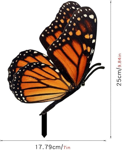 Animal Silhouette Sculptures - Acrylic Yard Art Decor Stakes，Cute Realistic Garden Ornaments for Backyard, Patio, Roof Décor, (B)