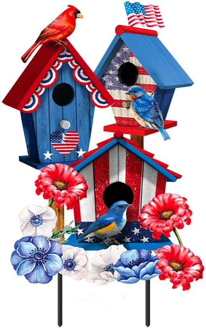 Briarwood Lane American Birdhouses Metal Art