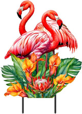 Briarwood Lane Flamingo Pair Metal Art