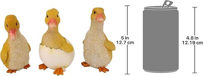 Design Toscano Duckling Brood Garden Statues: Set of Three