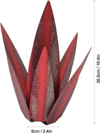 flexman Tequila Sculpture, 10.4in Iron Waterproof Tequila Decoration, Handmade Tequila Rustic Decoration, Art Statue for Gardens, Courtyards, Ponds, Decks, Lawns