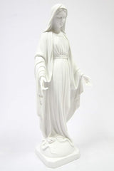 Vittoria Collection 19 Inch Our Lady of Grace Italian Statue Sculpture Figurine Made in Italy Indoor Outdoor Garden