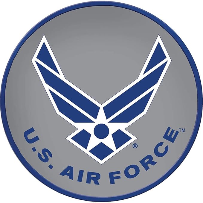 Spoontiques - Garden Décor - U.S. Air Force Stepping Stone - Decorative Stone for Garden