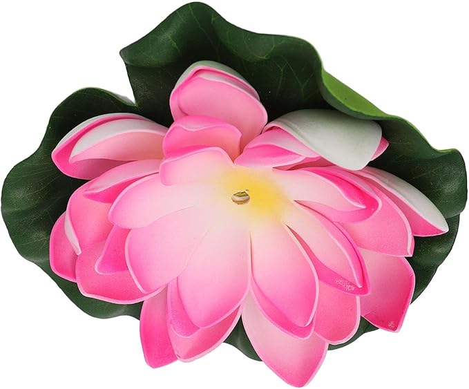 Sonew Flower Solar with High Conversion Efficiency - 1.4W Floating Bird Bath Fountain for Fish Pond, Garden, Patio, and Aquarium